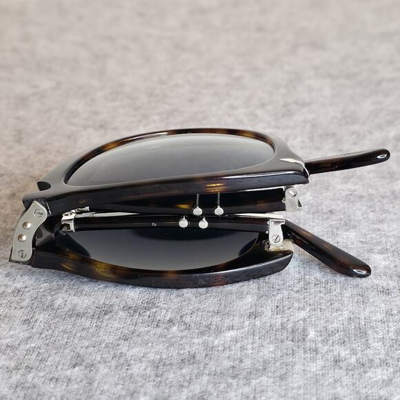 Authentic PERSOL 714 SUNGLASSES 24/S3 Havana Polarized Lens Steve McQueen 54-21 - Picture 4 of 16